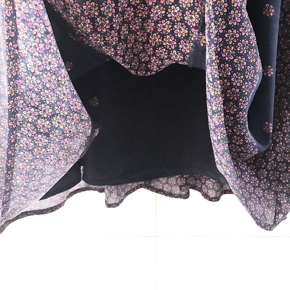 French Connection Blue Woodstock Georgette Dress - Picture 5 of 8